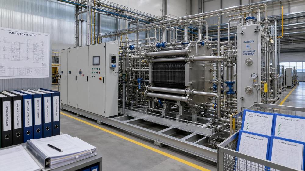 How to Evaluate PEM Electrolysis Distributors for Project Risk