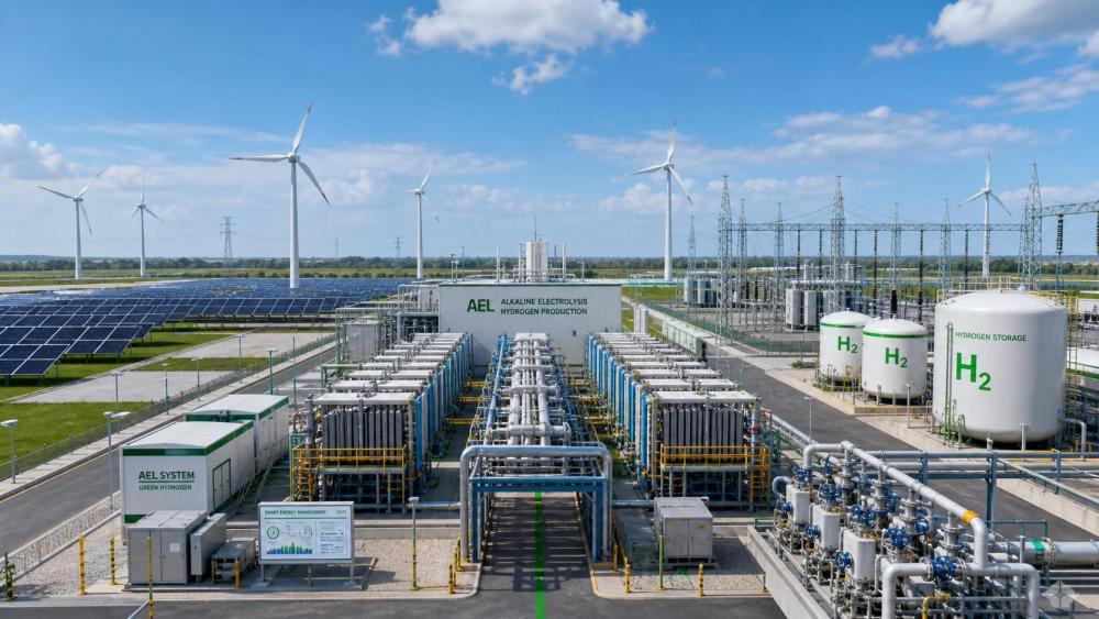 How Alkaline Electrolyzer Turndown Ratio Affects Grid Balancing Performance
