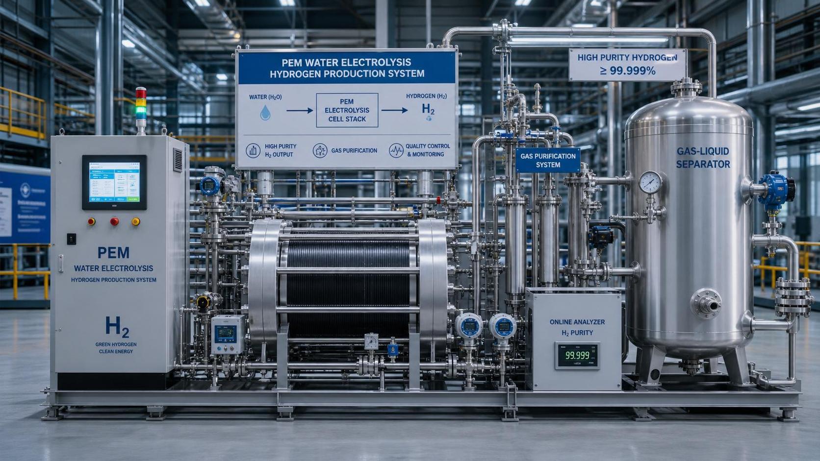 PEM Water Electrolysis High Purity: What Determines Output Quality?