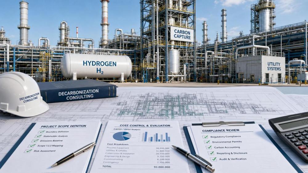 When to Hire Refinery Decarbonization Consultants for Scope, Cost, and Compliance