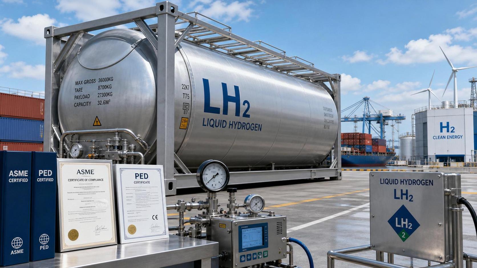 DOE Tightens U.S. Import Rules for LH2 Tanks
