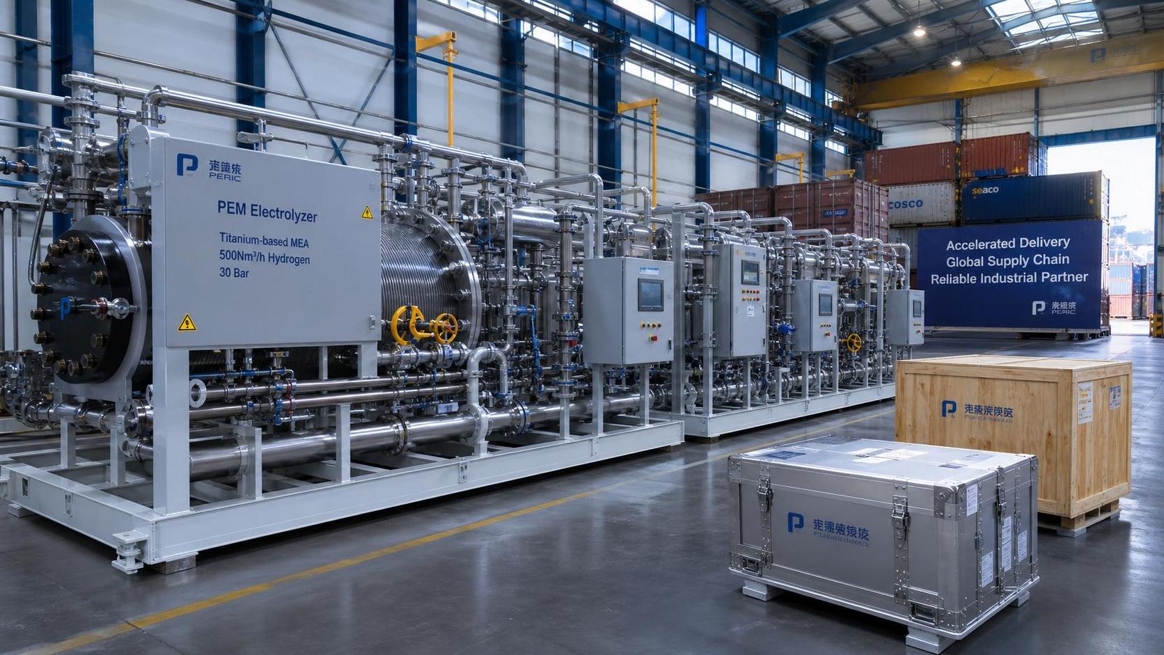 PEM Electrolyzer Lead Times Narrow to 14 Weeks