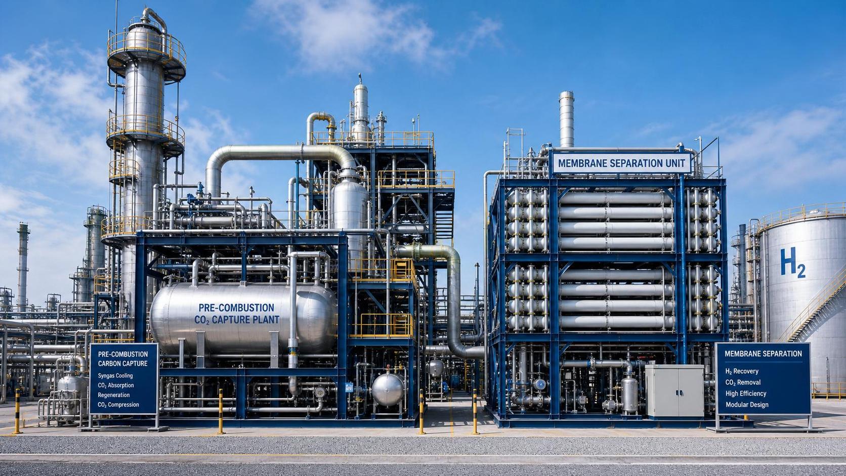 Pre Combustion Capture vs Membranes: Which Setup Fits Industrial Decarbonization?