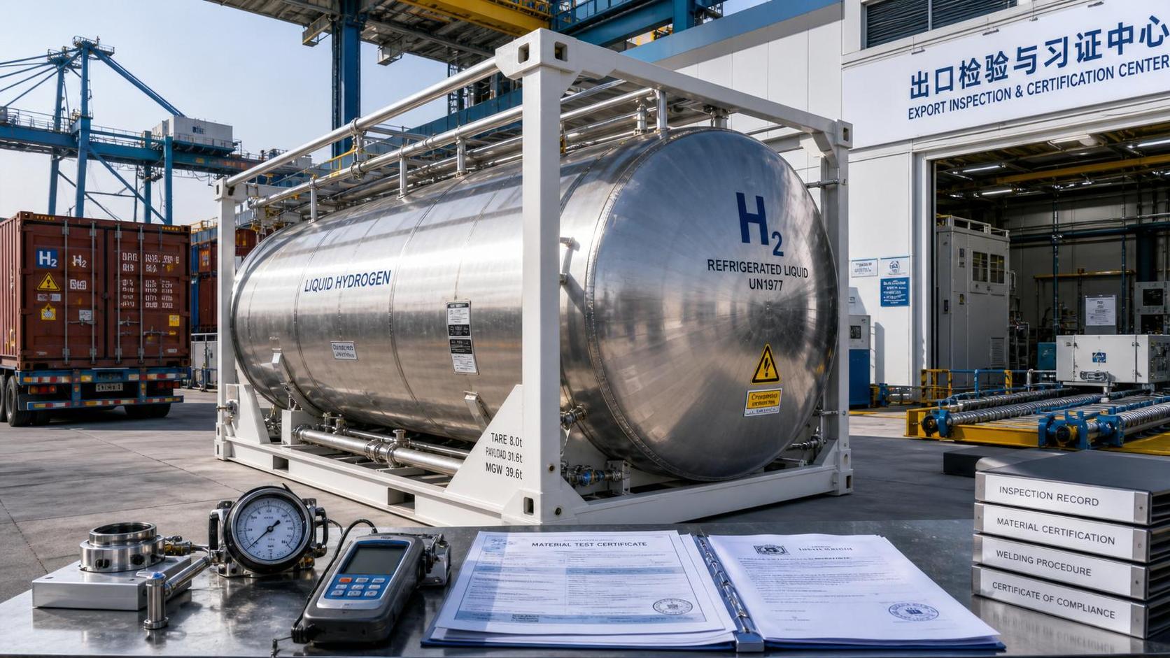 DOE Updates Hydrogen Import List for Liquid Hydrogen Tanks