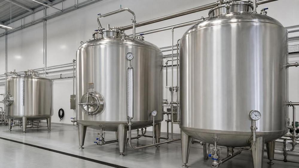 Sanitary Design Considerations for Distillery Fermentation and Alcohol Tanks