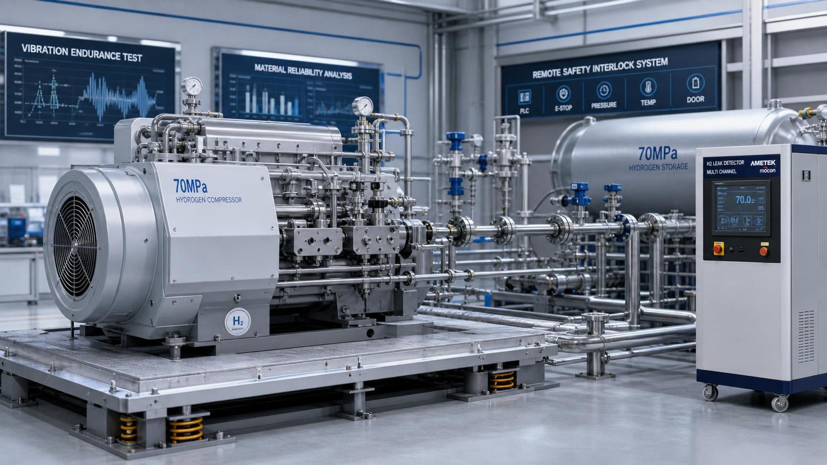 IEA Snapshot Adds R145 Rule for 70MPa H2 Compressors