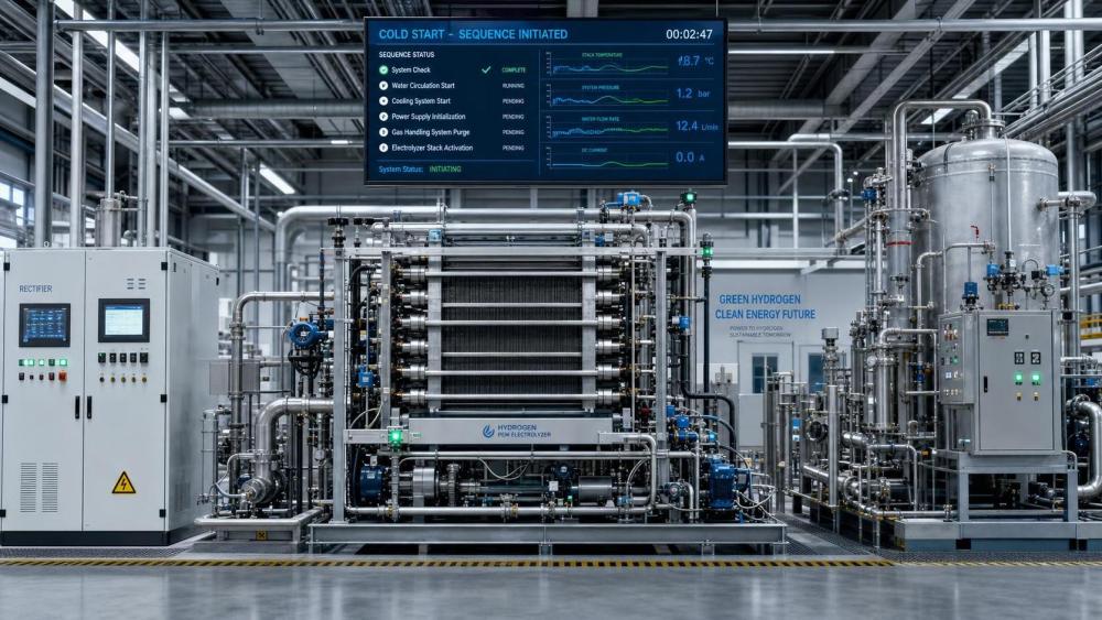 What Drives Stack Cold-Start Time in Dynamic Operation?