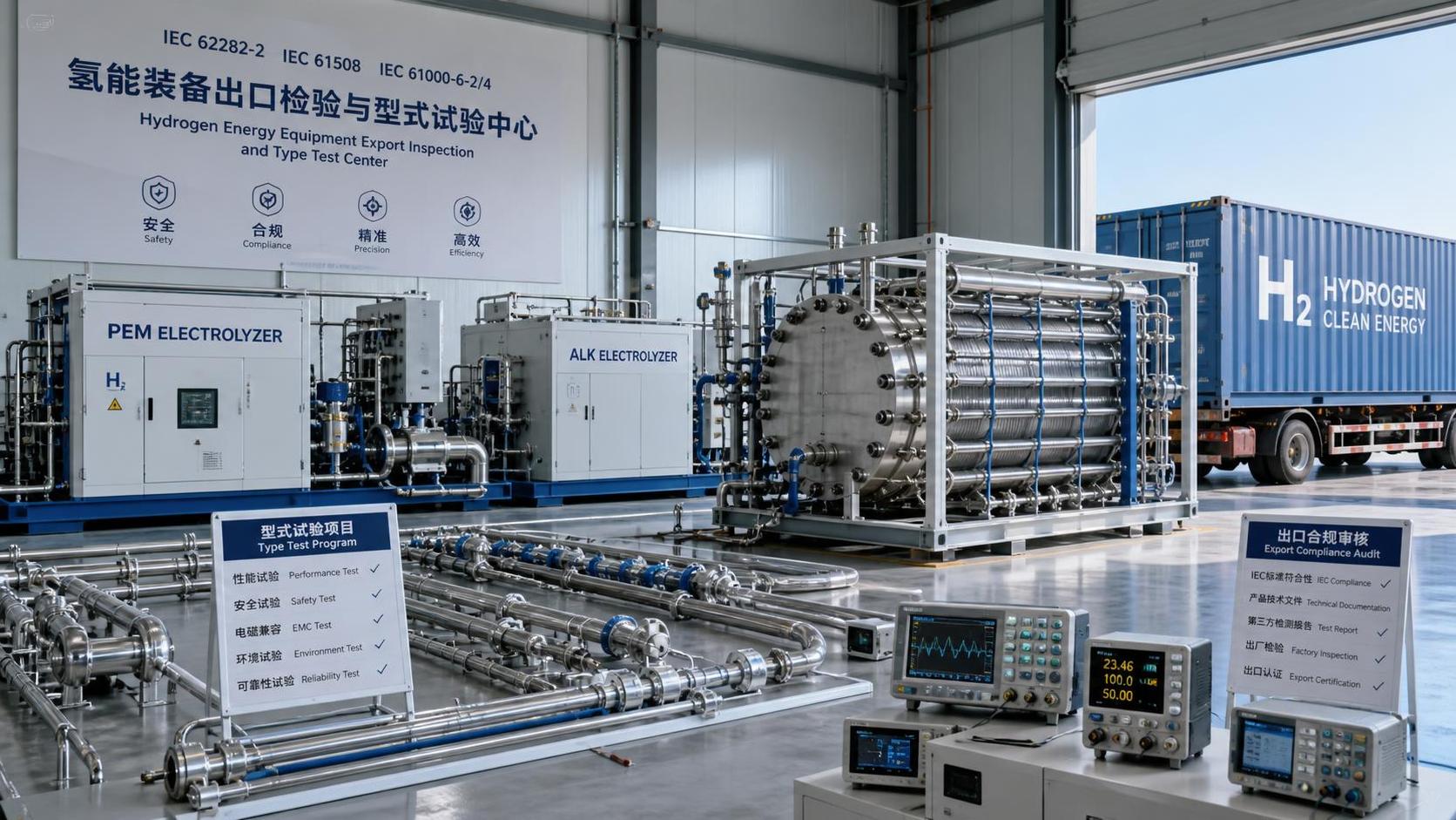 China Sets New Export Certification Rule for PEM and ALK Electrolyzers