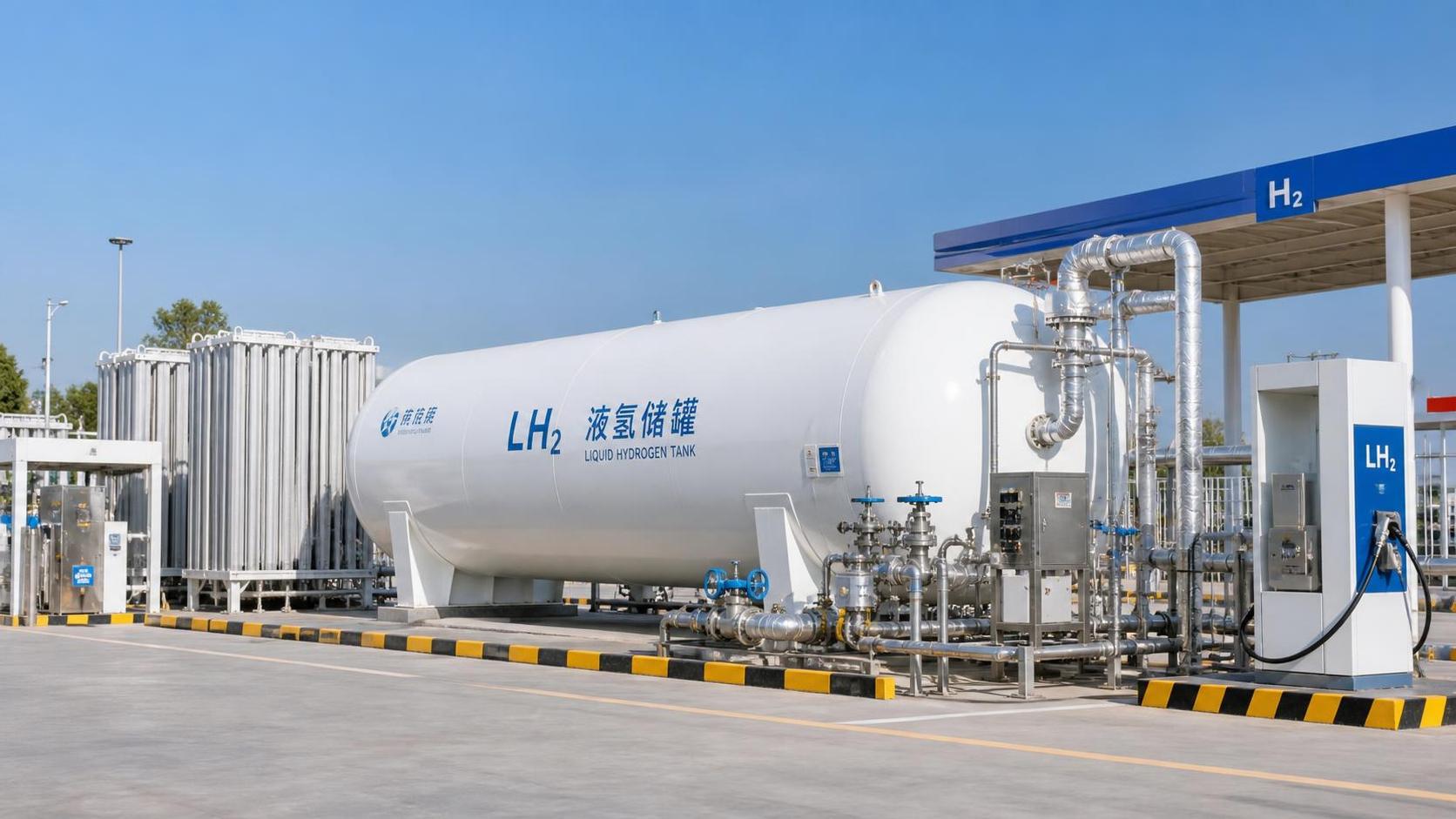 When do vacuum jacketed hydrogen tanks make sense for liquid hydrogen storage?