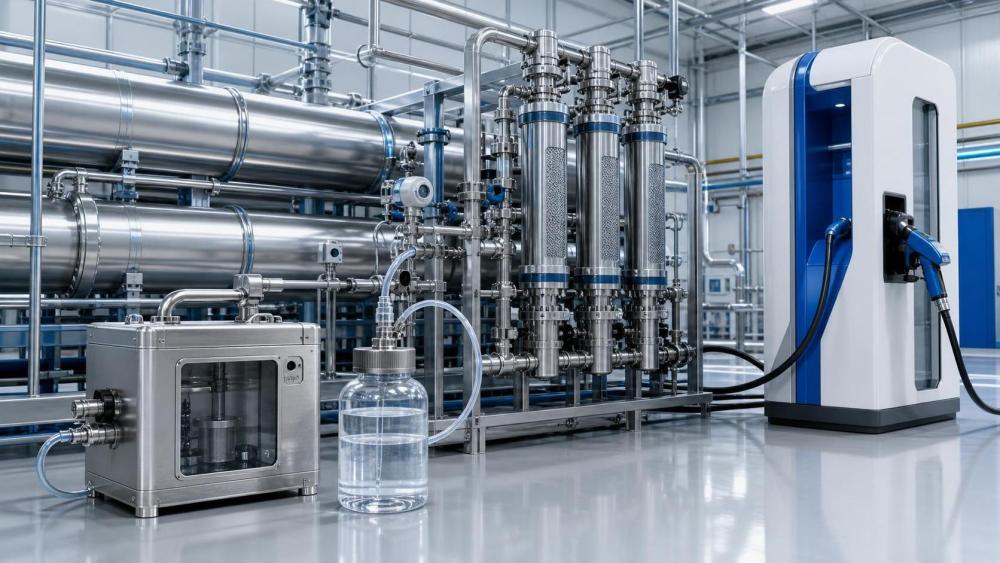 Which hydrogen procurement standards verify fuel quality at refueling stations?
