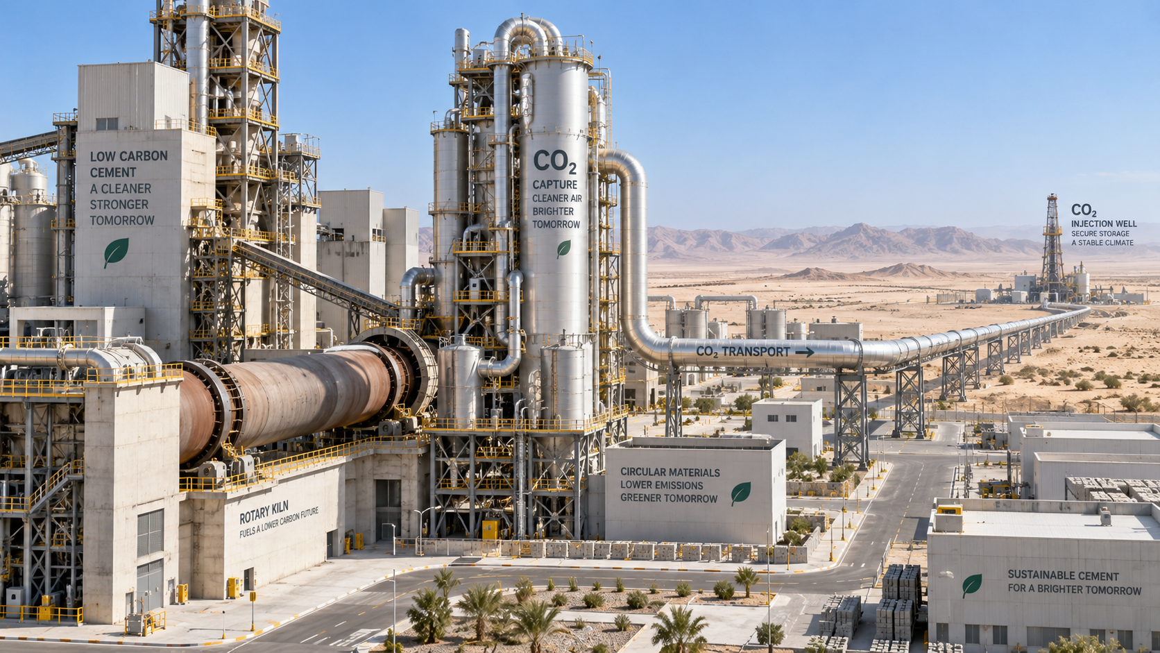 What makes CCUS systems in the Middle East viable for cement plants?