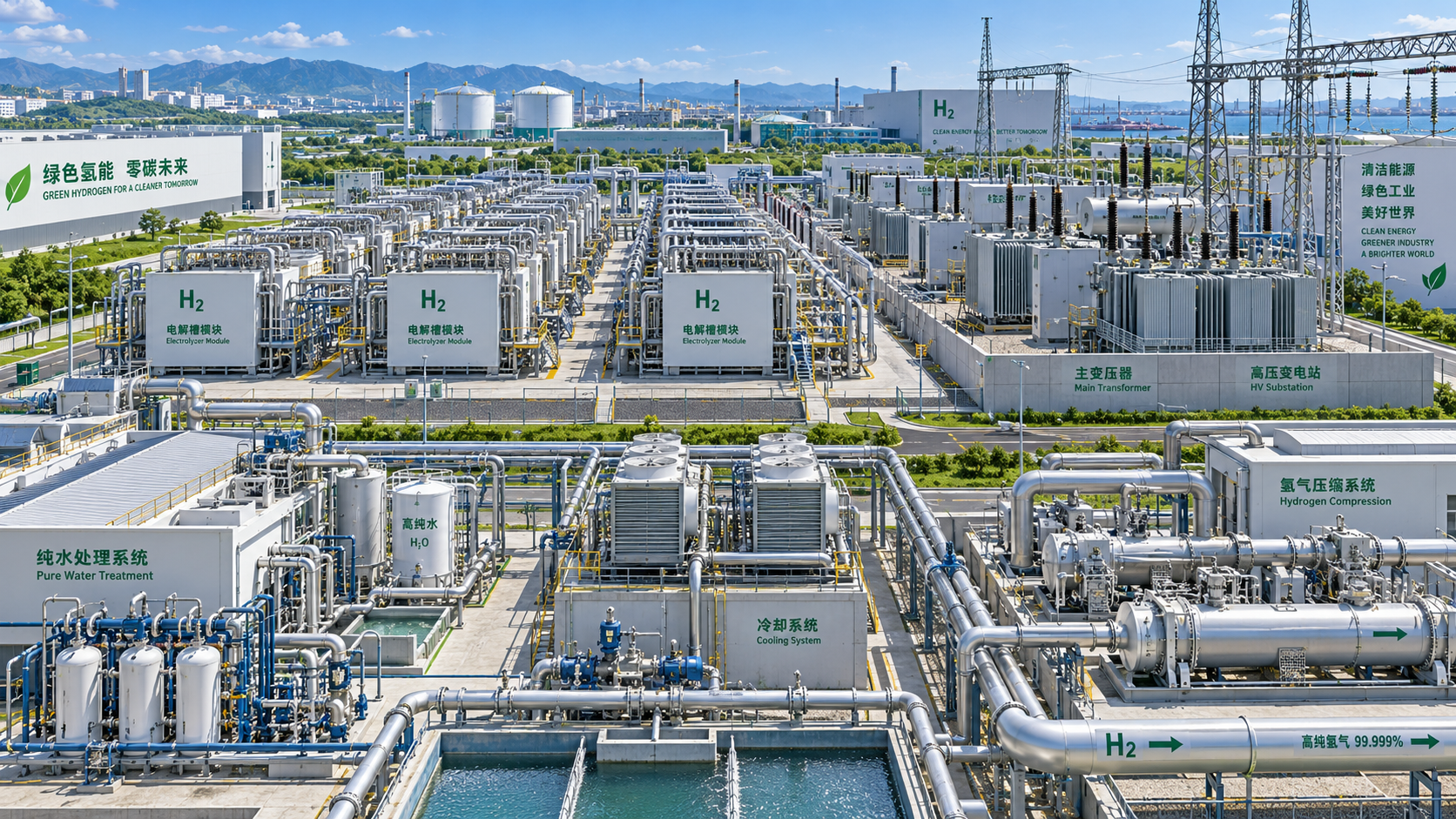 Scaling Electrolysis Beyond 100 MW: Grid, Water, and Balance-of-Plant Priorities