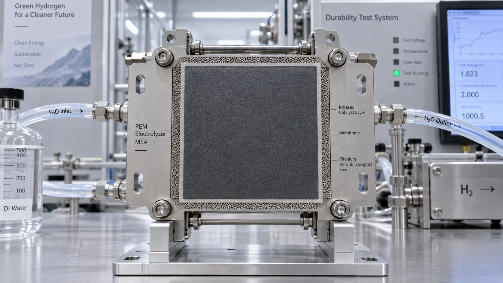 Choosing a PEM MEA for Electrolyzers: Iridium Loading vs
