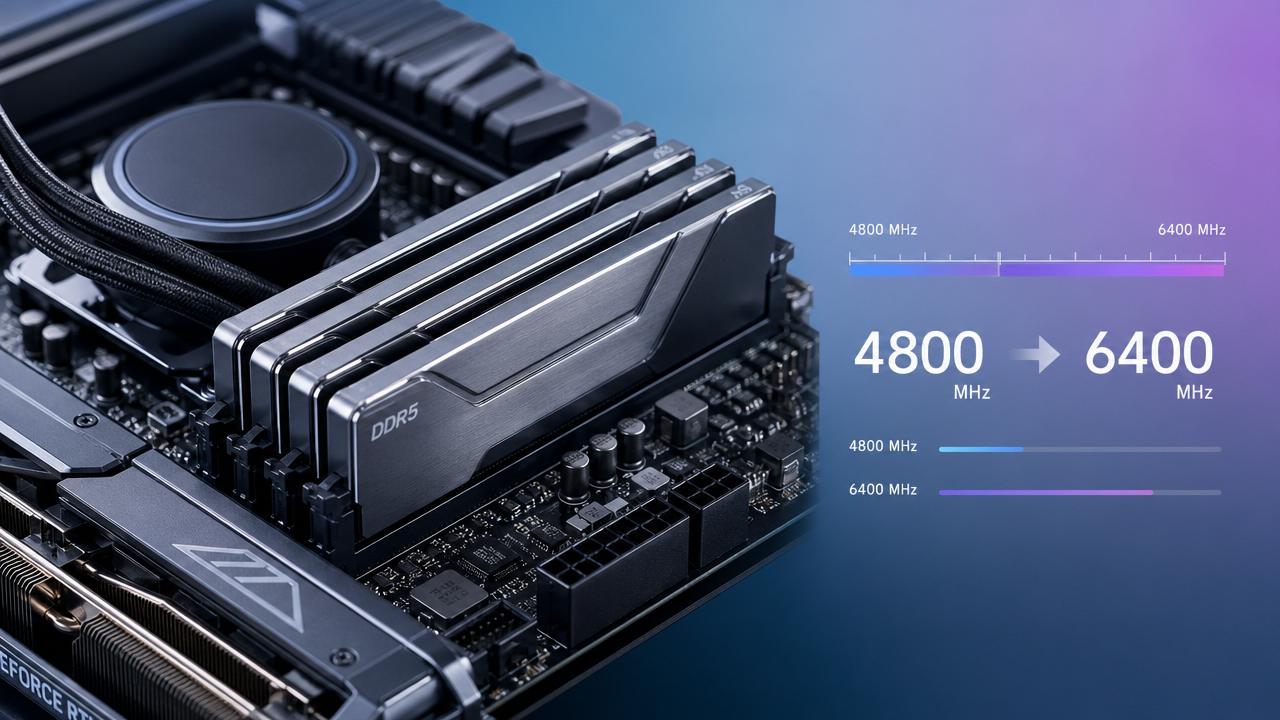 DDR5 memory clock speed MHz: where higher speeds add little