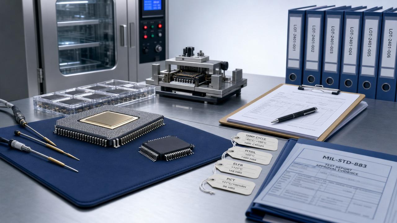 MIL-STD-883 testing issues that affect long-life device approval