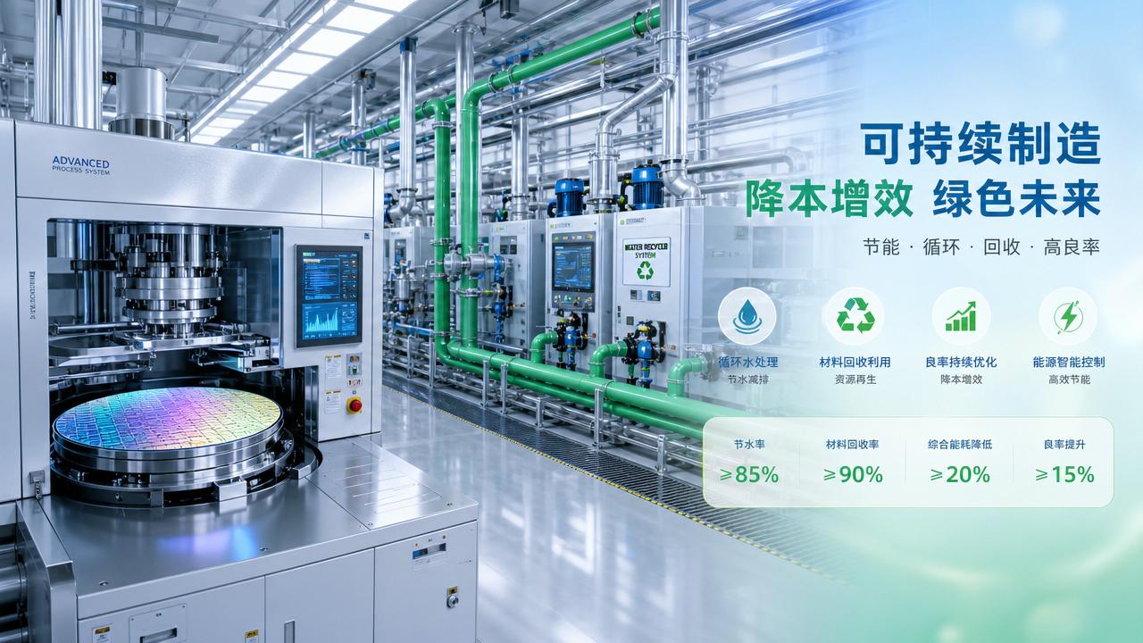 Can sustainable semiconductor manufacturing cut costs too?