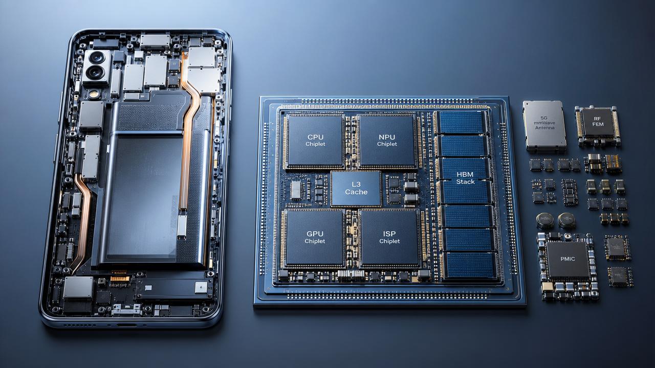 How much chiplet packaging density is enough for AI phones?