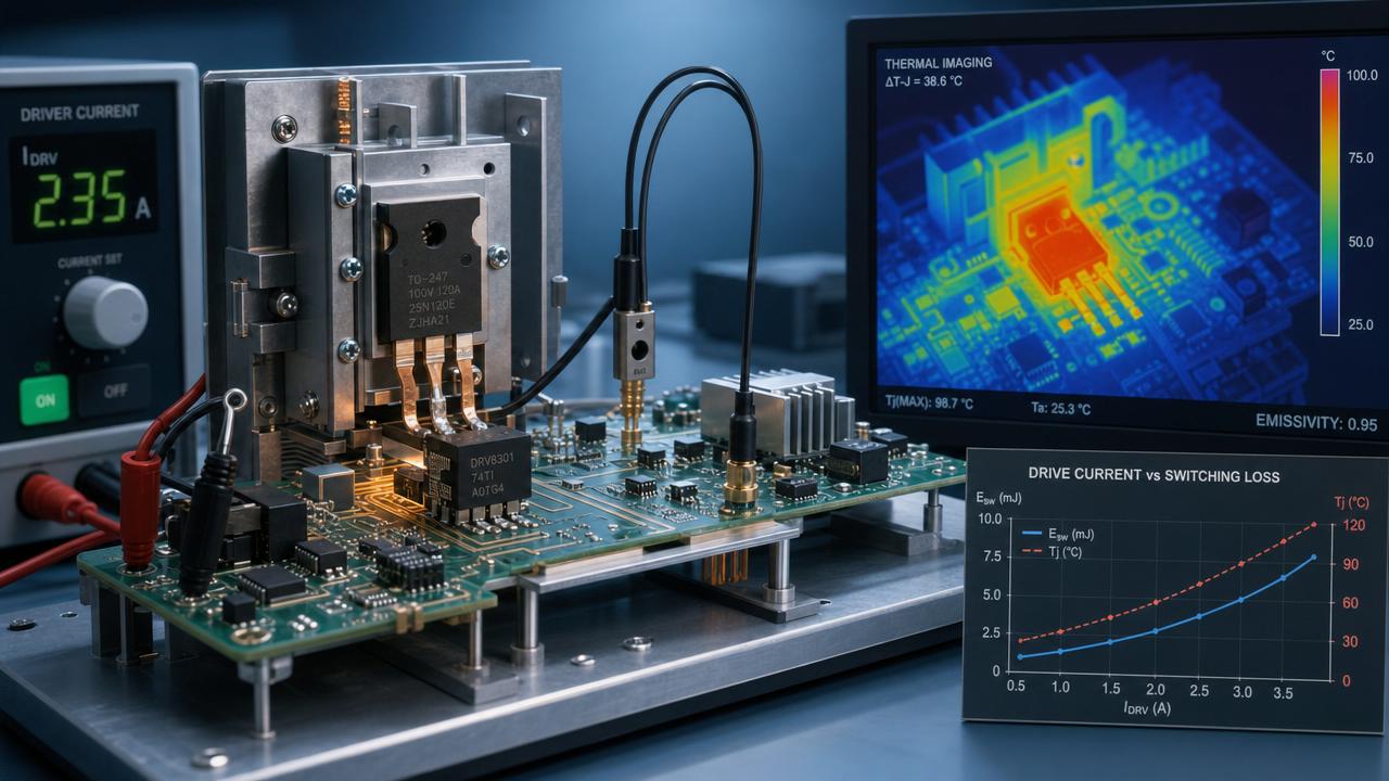 Why transistor drive current affects heat more than expected