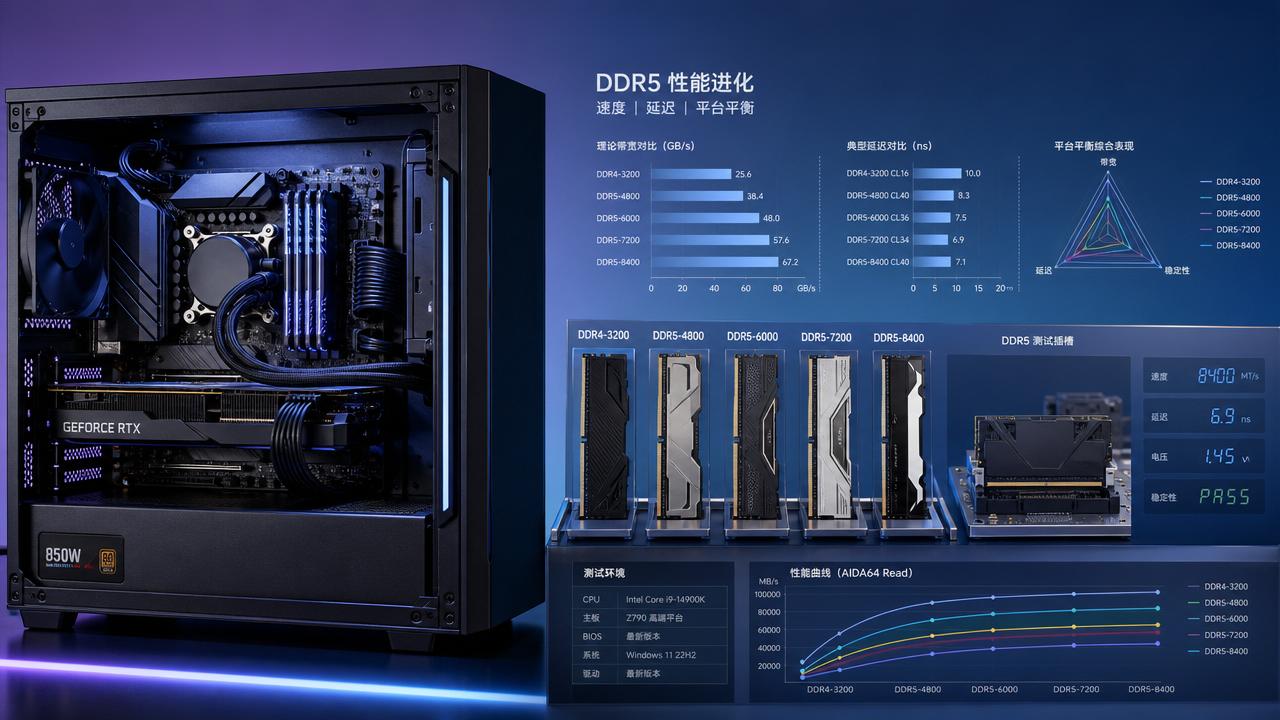 DDR5 memory clock speed in MHz: when faster no longer feels faster