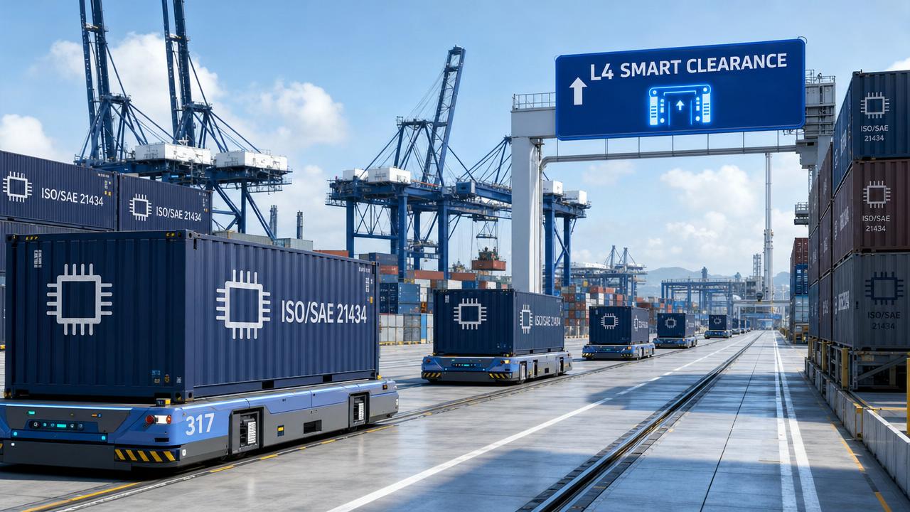 Yantian Port Launches L4 Autonomous Export Smart Clearance
