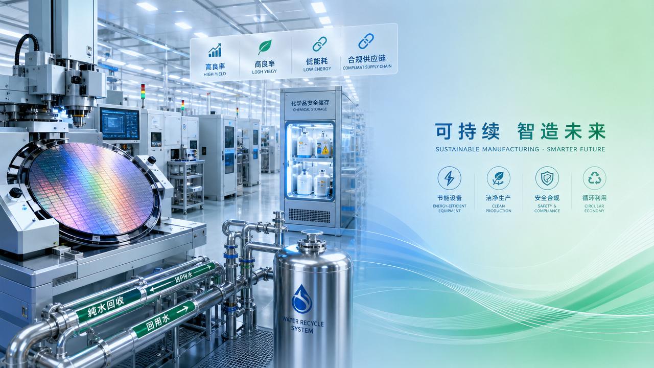 Is sustainable semiconductor manufacturing affordable?