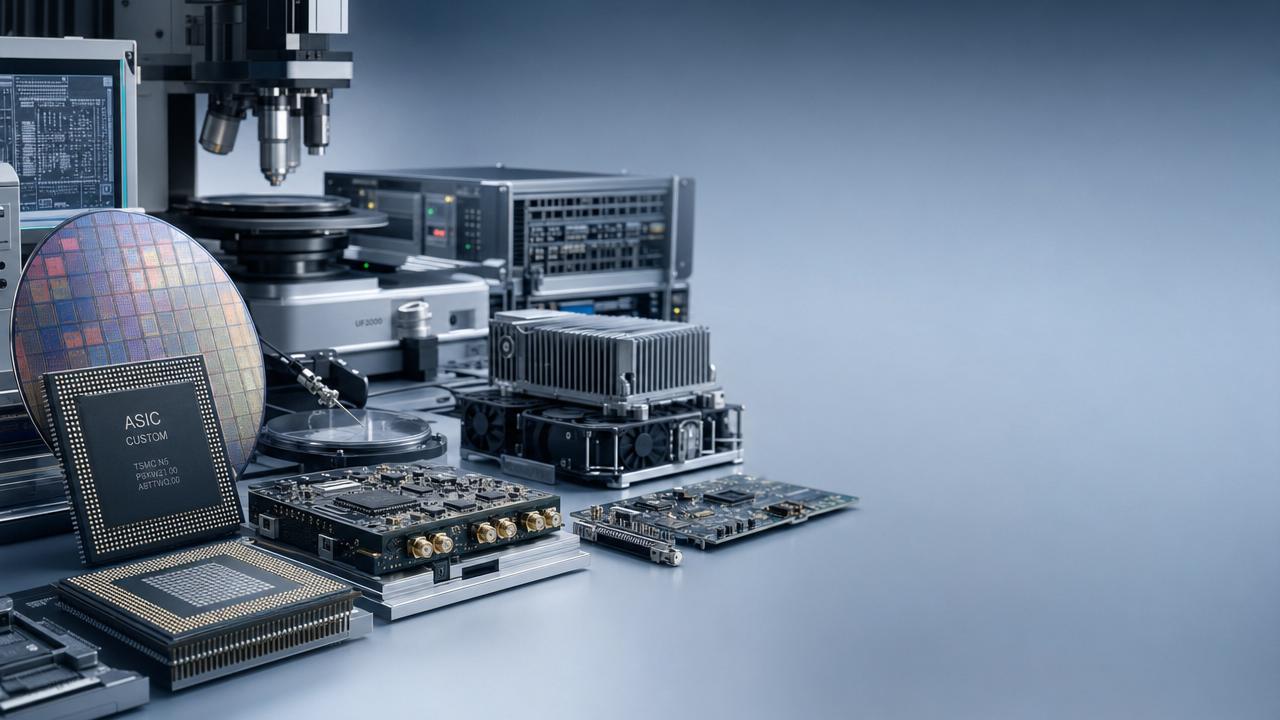 What drives custom ASIC development cost up or down?