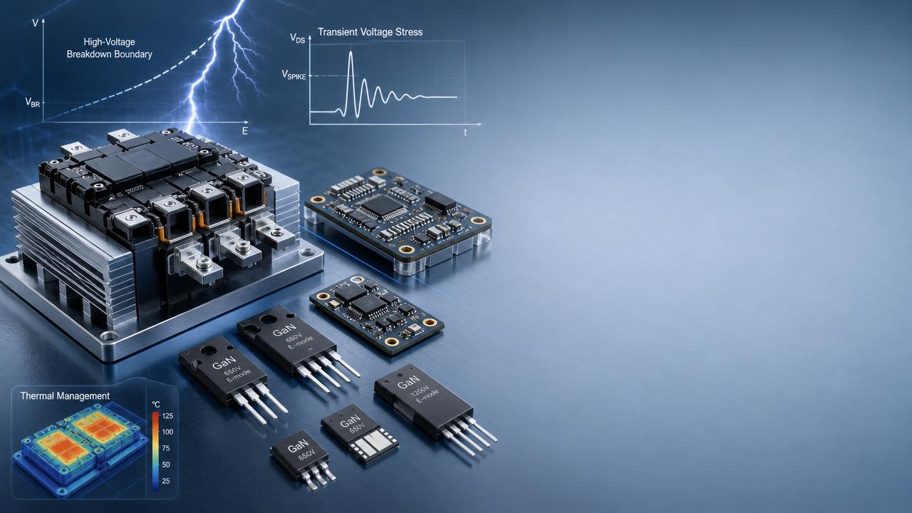 When GaN-on-Si breakdown voltage becomes a real limit
