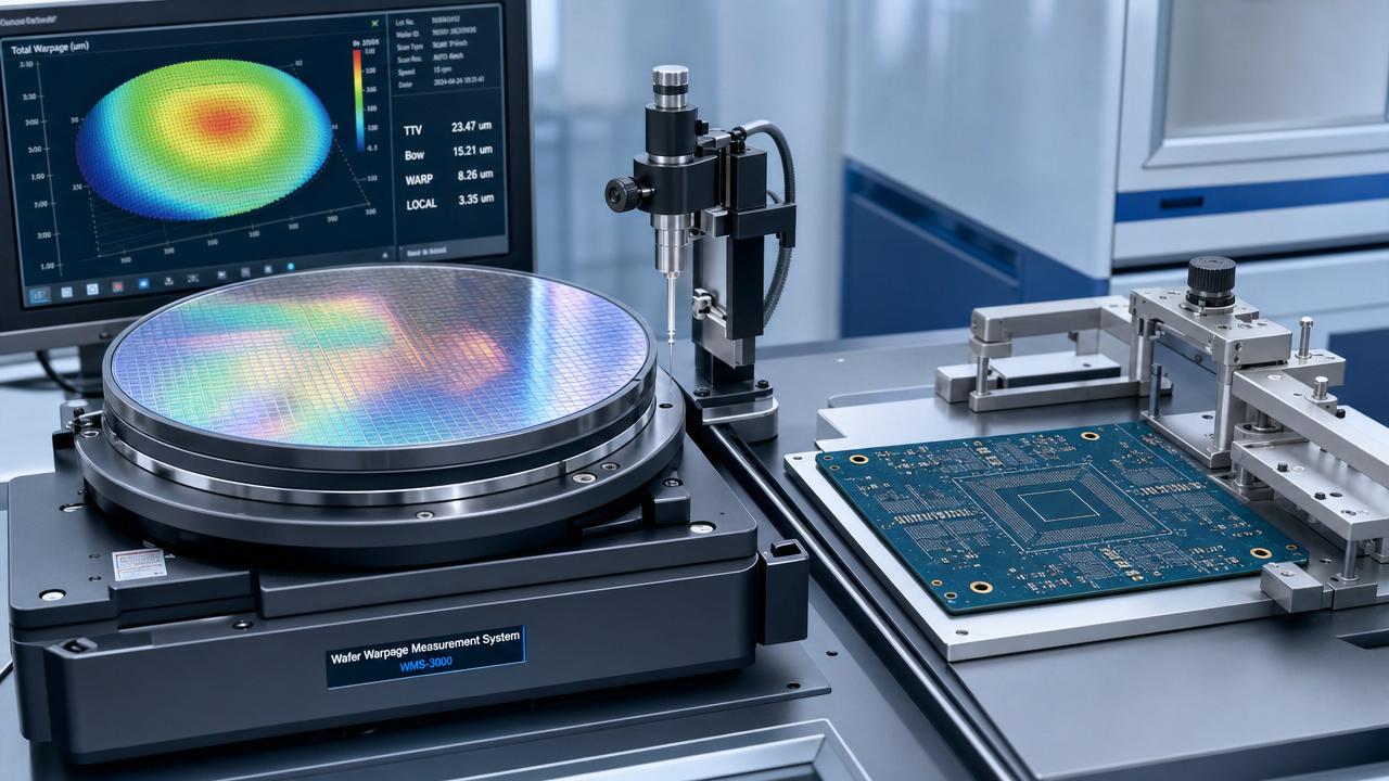 Which wafer warpage metrics signal assembly risk early