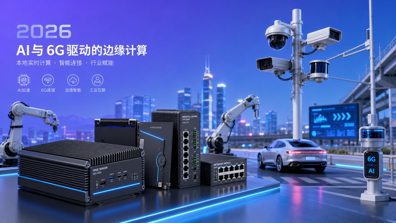 What is driving edge computing hardware demand in 2026?