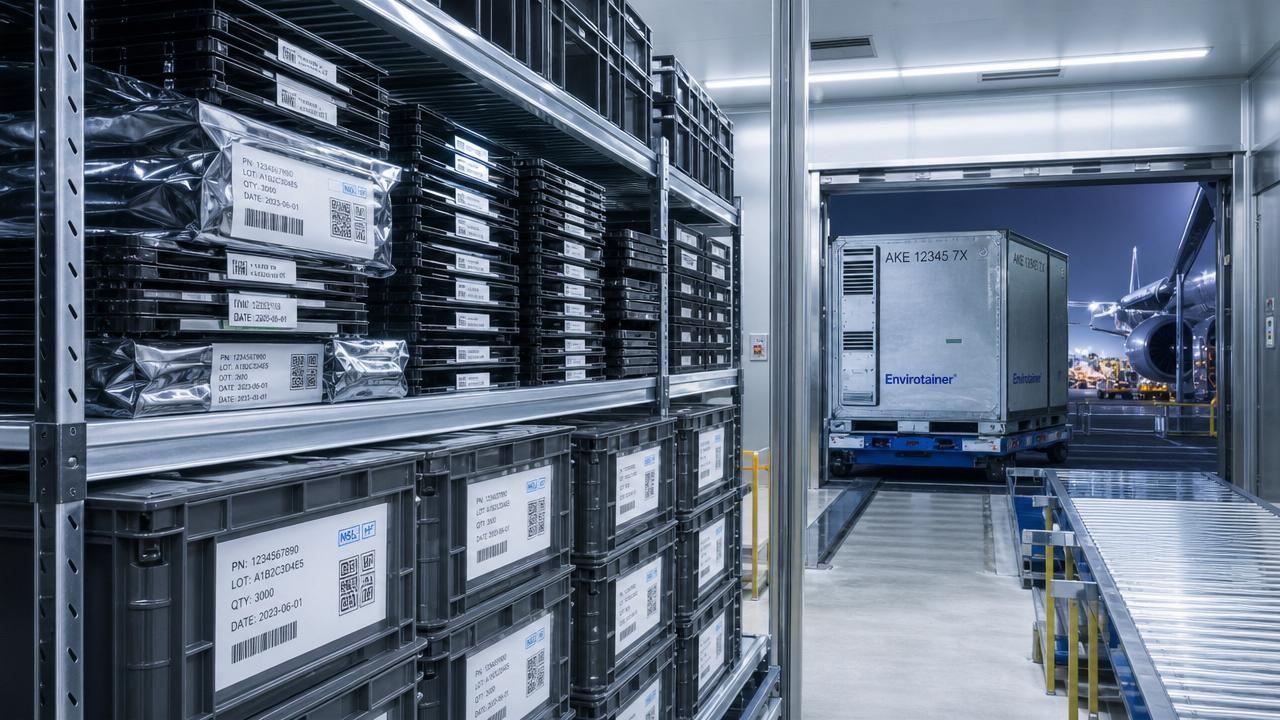 How safe is global chip storage and logistics today?