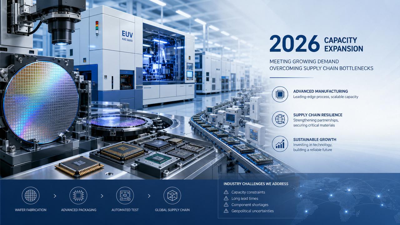 Will semiconductor fab expansion in 2026 ease shortages?
