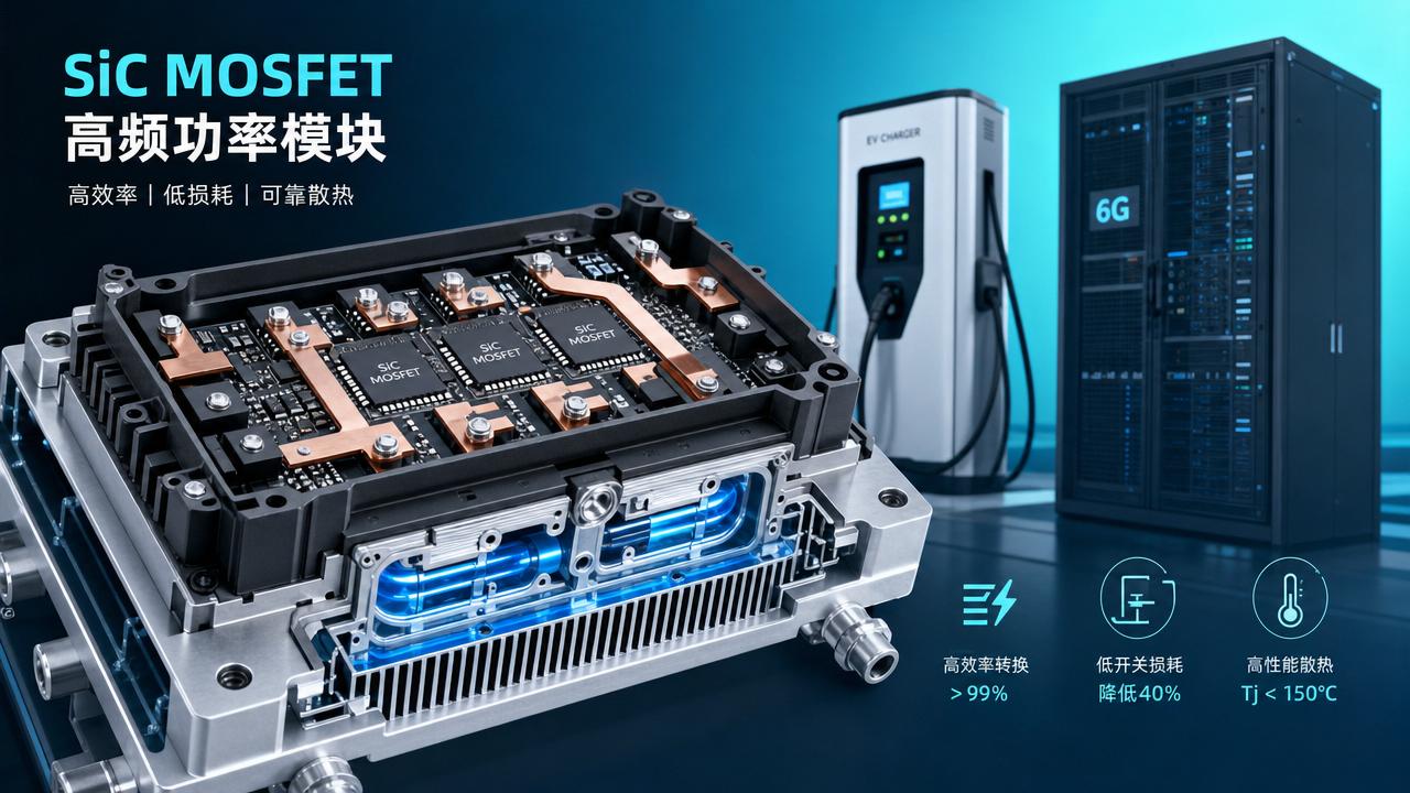 SiC MOSFET switching loss can reshape system efficiency