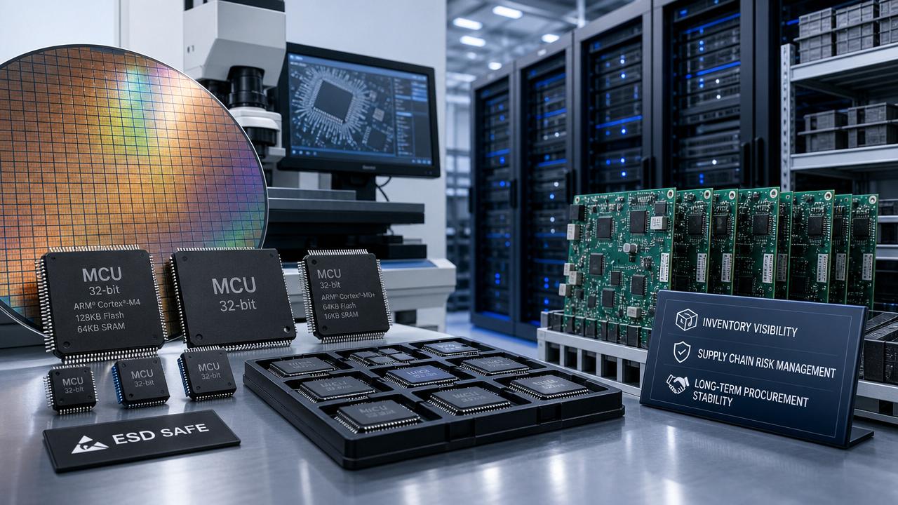 What high-end MCU inventory reports reveal about supply risk