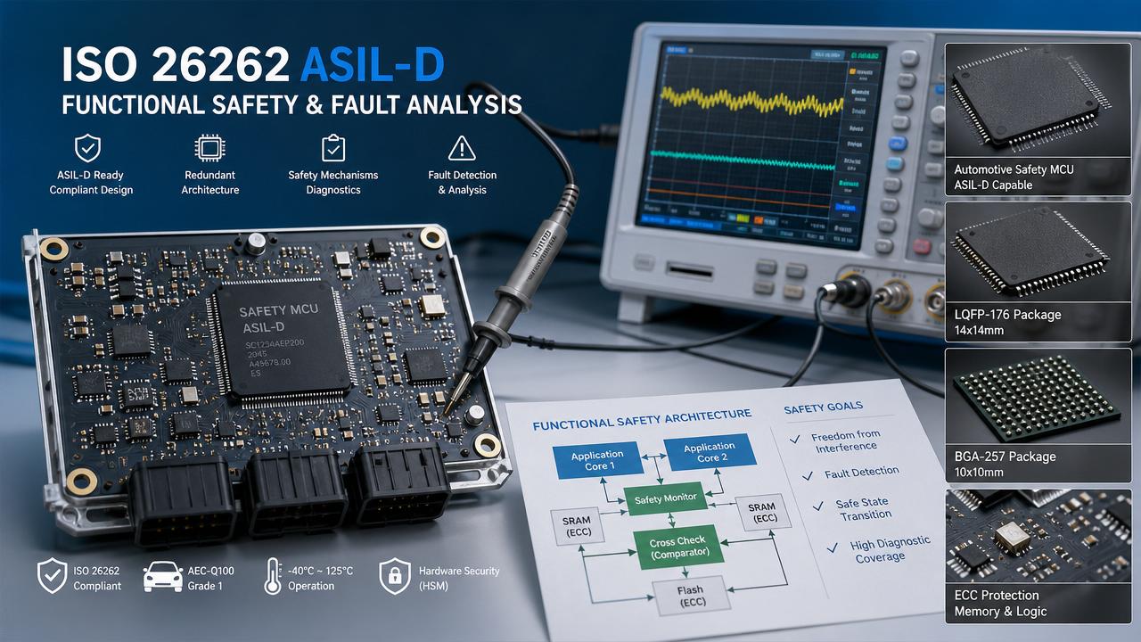 How to verify ISO 26262 ASIL-D compliant automotive chips