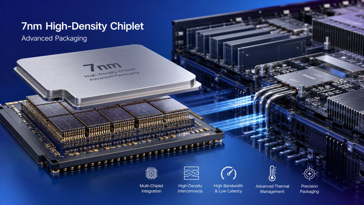 How far can chiplet packaging density optimization go at 7nm?