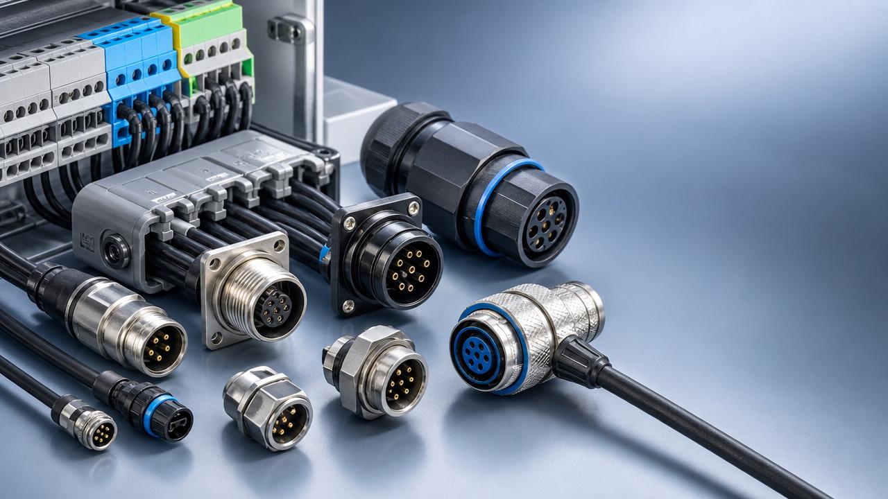 How to Choose Connectors for Industrial Equipment: Ratings, Locking, and IP Protection