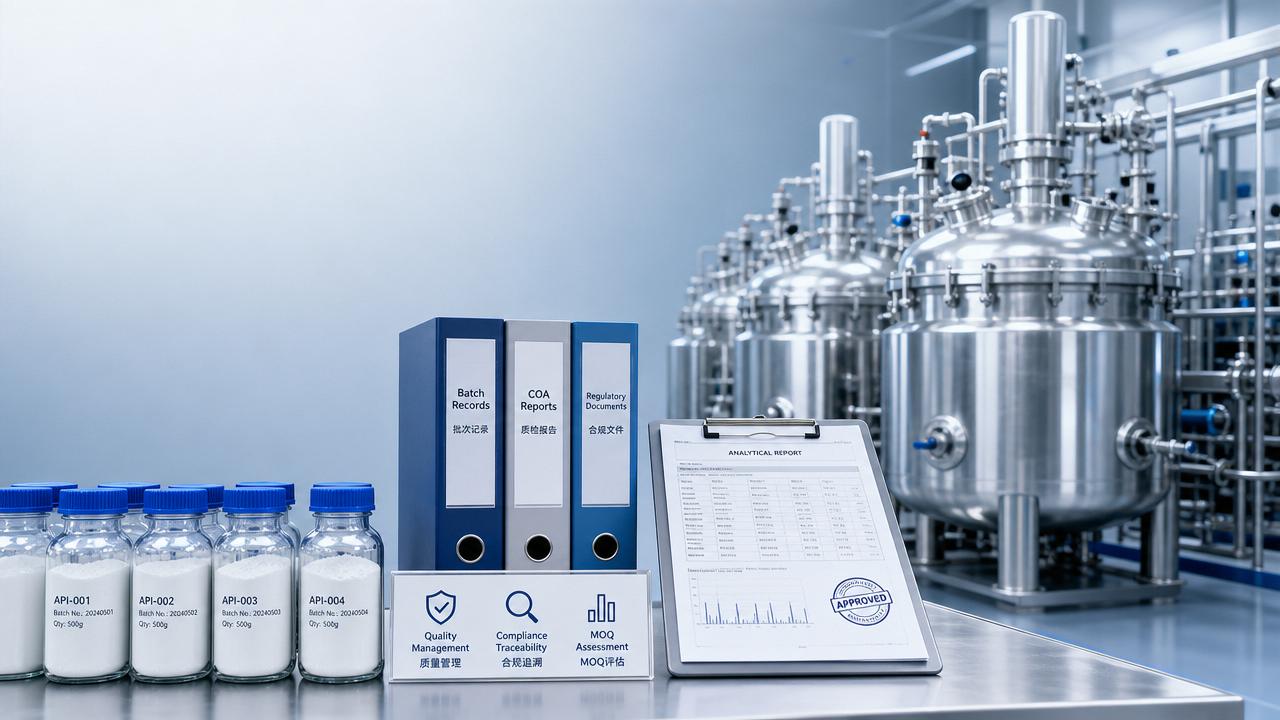 Fine Chemicals API Suppliers: What to Check Before Comparing Quality, Compliance, and MOQ