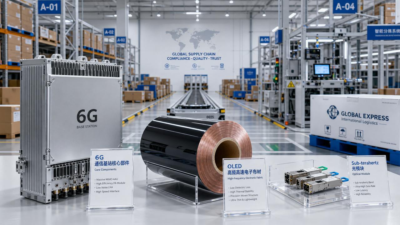 China Finalizes 63 Tech Export Controls, Including 6G and OLED Materials