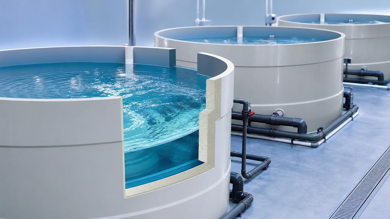 How to Choose Fiberglass Aquaculture Tanks: Size, Wall Thickness, and Water Quality Factors