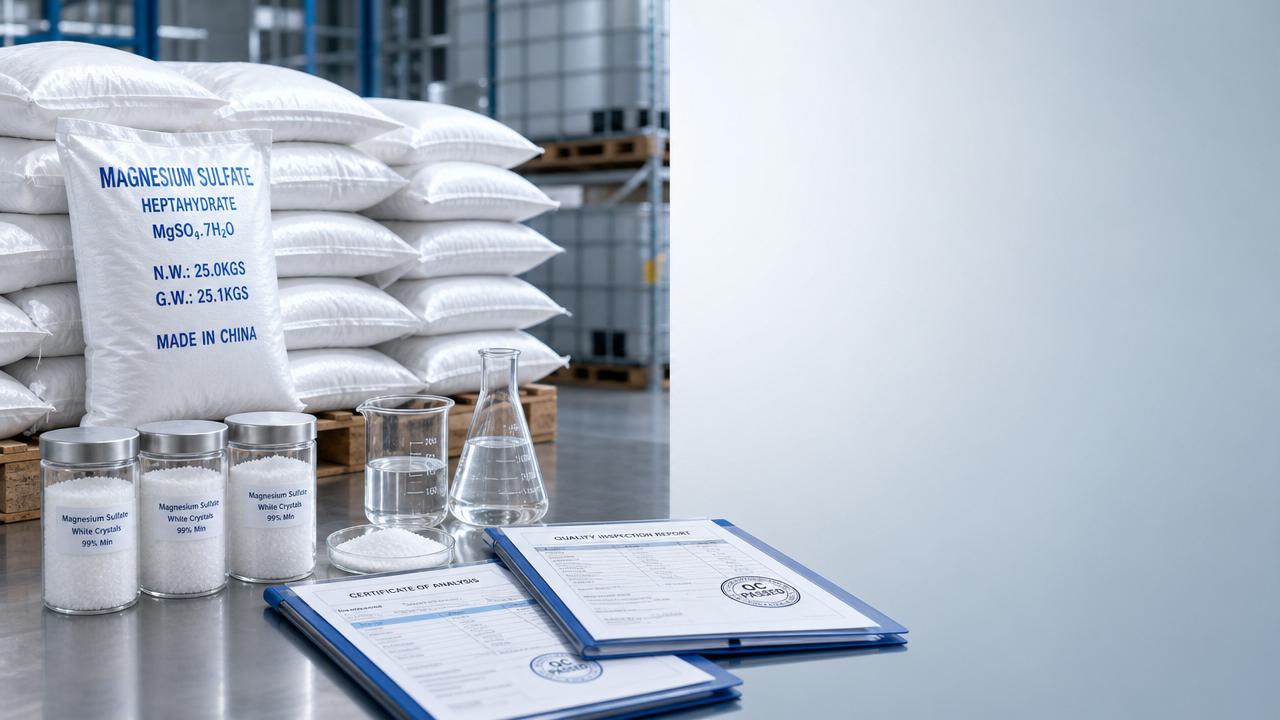 Bulk Magnesium Sulfate Uses, Grades, and Purity Specs: How to Choose for Industrial Buying