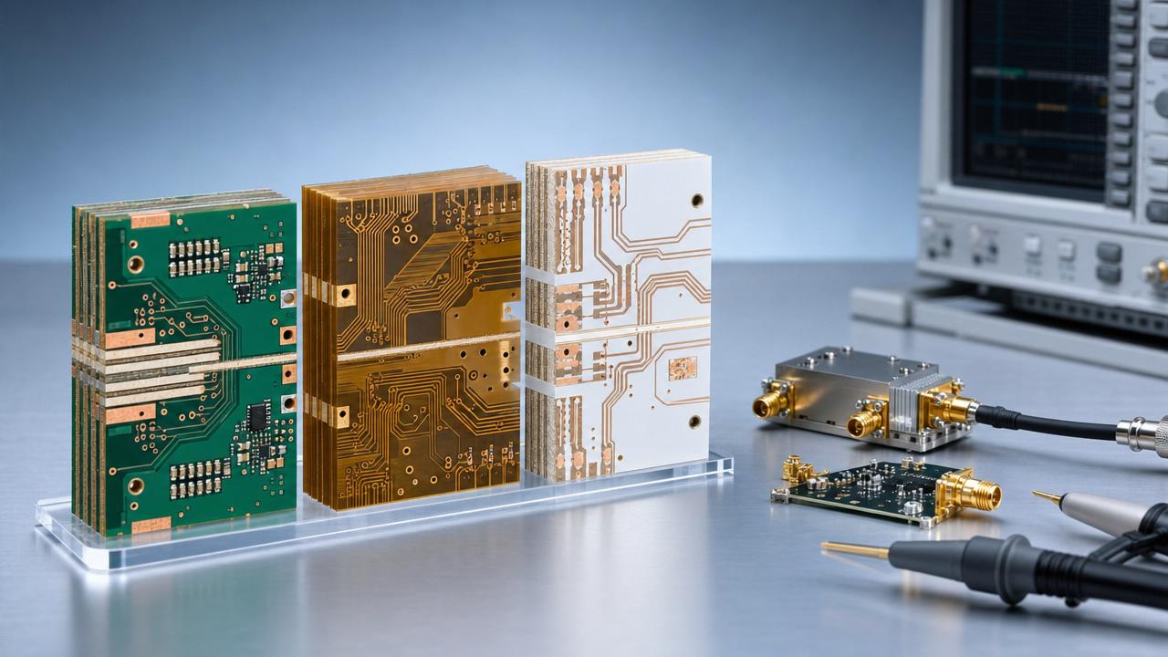 PCB Materials Explained: FR4, Polyimide, Rogers, and How to Compare Them