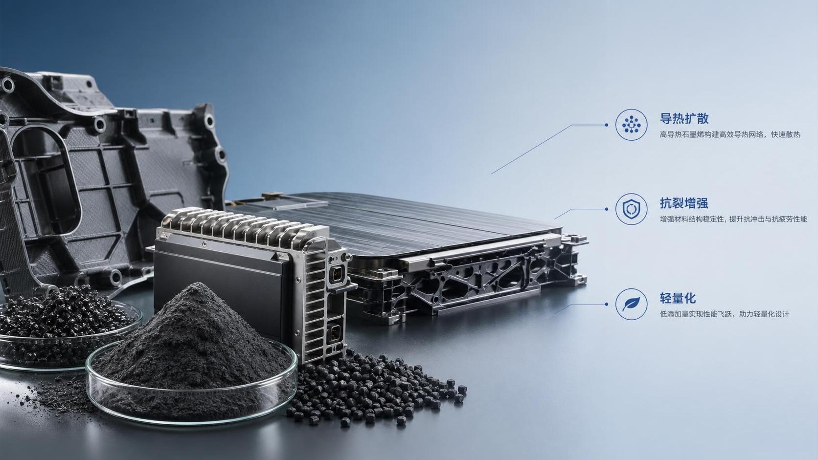 How High-Performance Graphene Additives Improve Thermal and Mechanical Performance