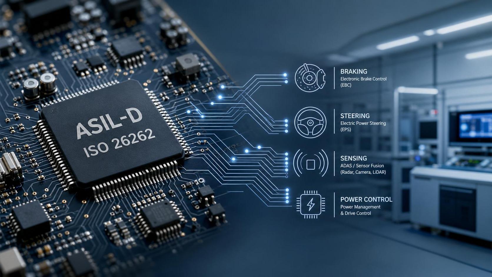 ISO 26262 ASIL-D Compliance Checklist for Automotive ICs: Safety Requirements and Evidence