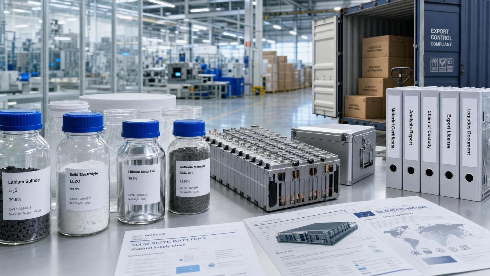 Japan Tightens Export Controls on Solid-State Battery Precursors