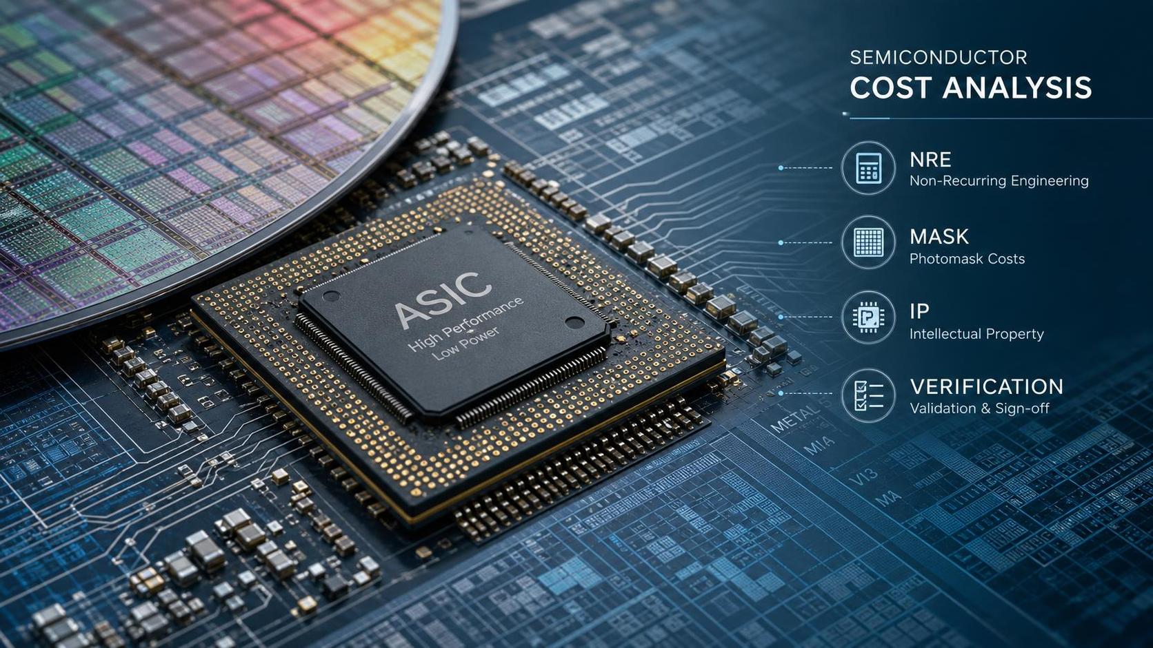 ASIC Design Cost Breakdown: What Drives NRE, Mask, IP, and Verification Costs?