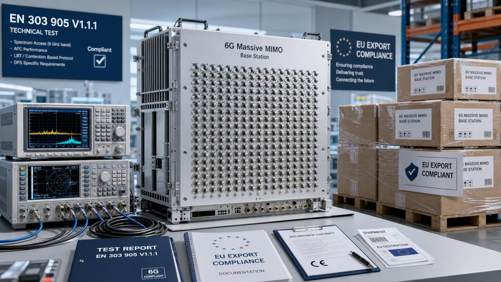 EU Tightens 6G Base Station Export Compliance