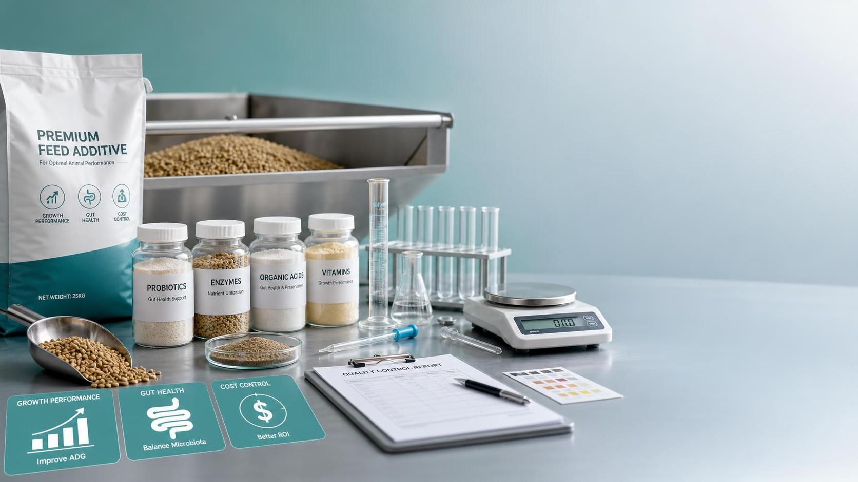 How to Choose Feed Additives for Better Growth, Gut Health, and Cost Control