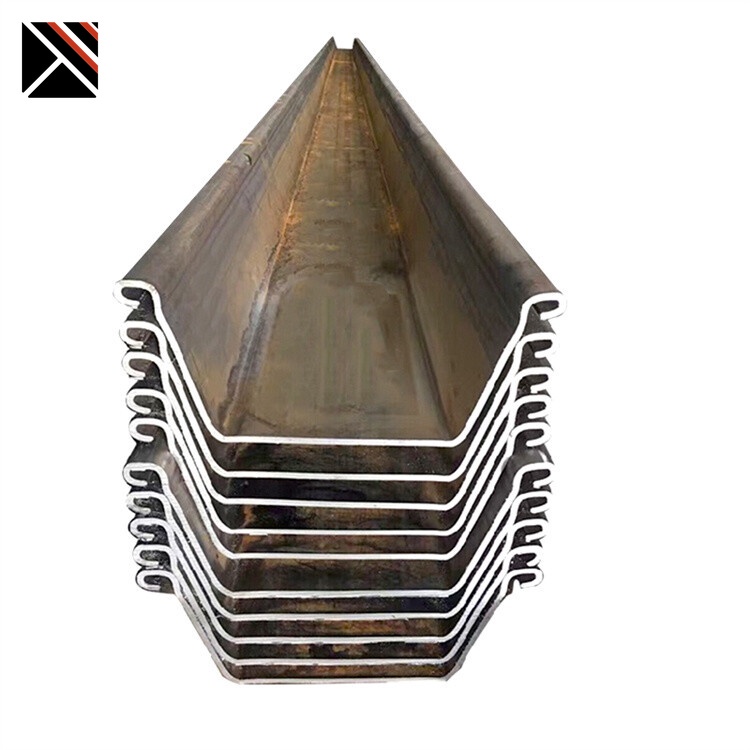A53 Gr.A A656 Gr.50 خوازيق صفائح فولاذية على شكل U