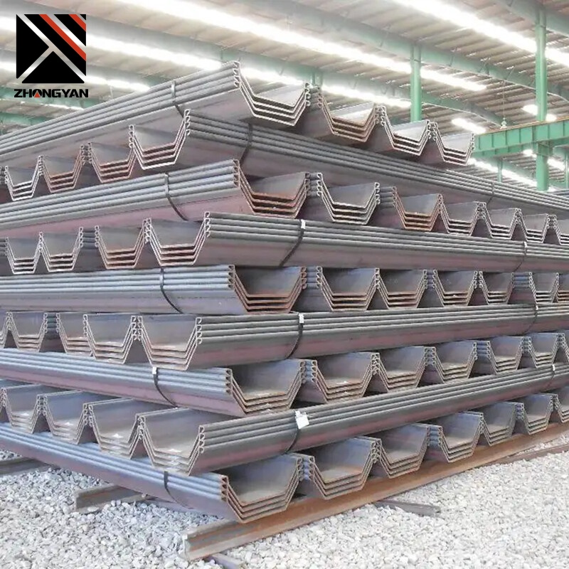 A53 Gr.A A656 Gr.50 U-Shaped Steel Sheet Pile