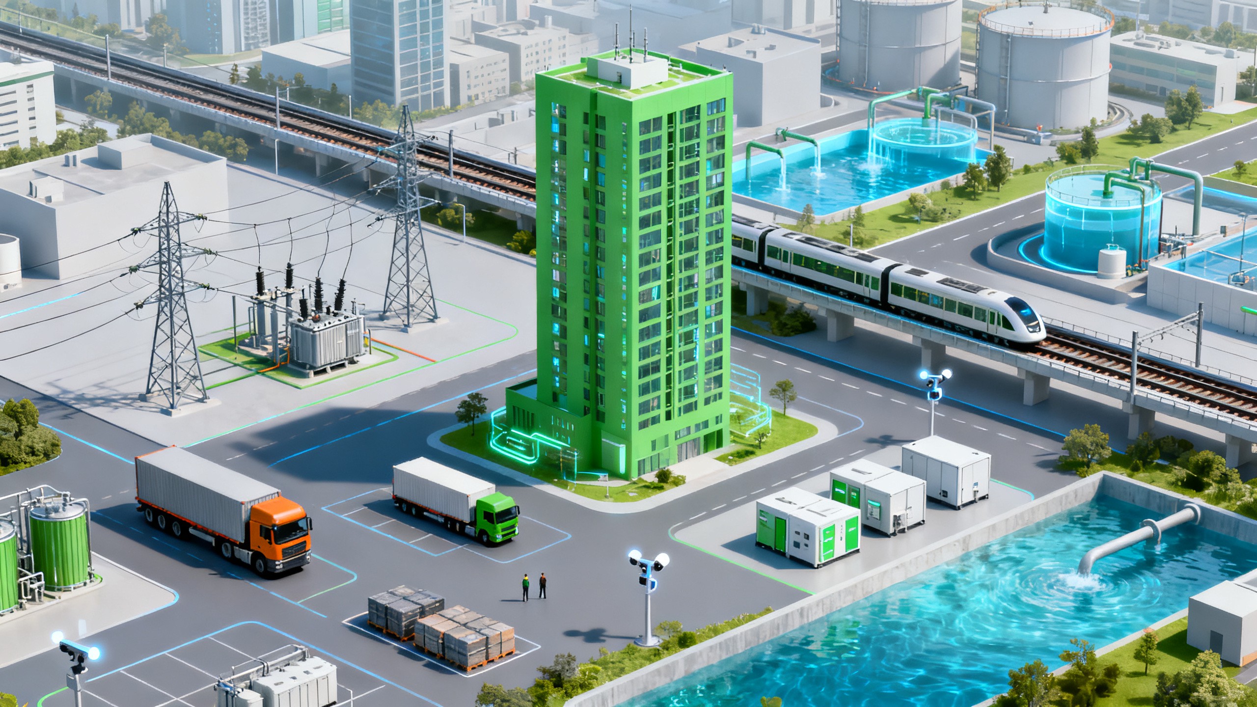 How does resource development work in smart cities today?